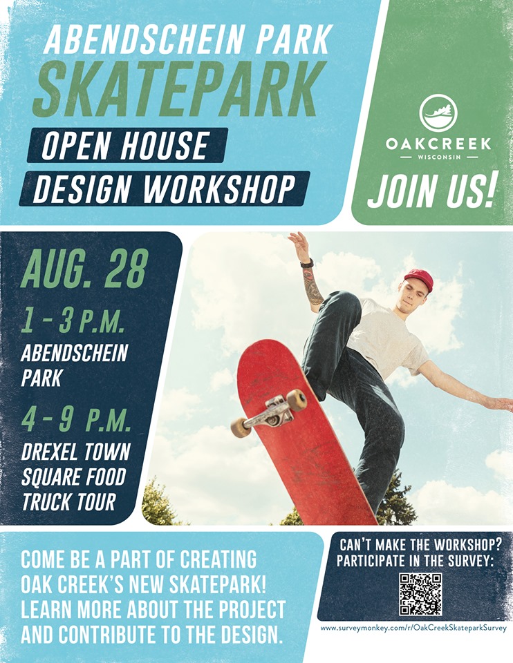 Abendschein Park Skate Park Open House Flyer