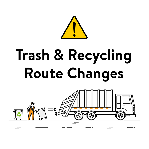 News Icon - Trash Route Changes