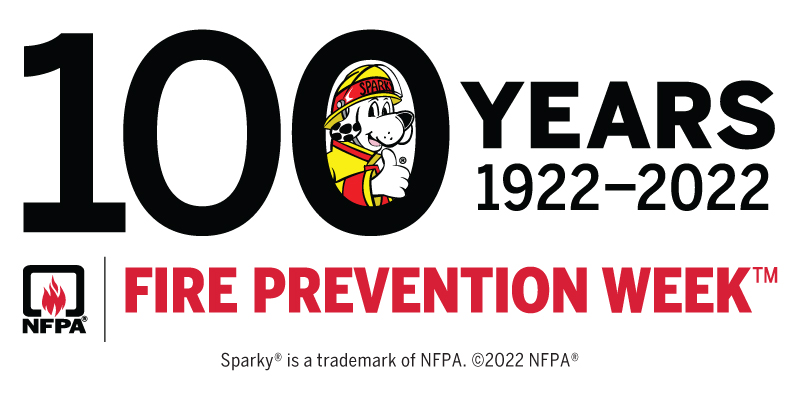 Fire Prevention Week 100 Years 1922-2022